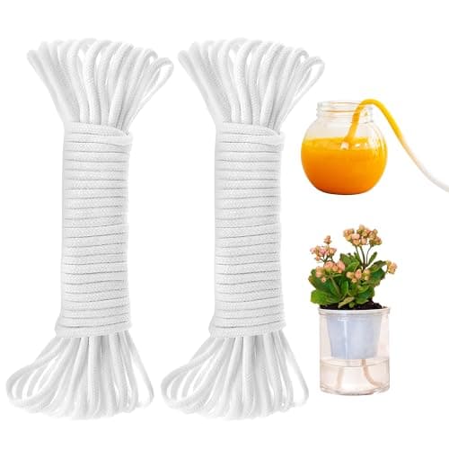 ORIMERC Wicking Rope, 1/6 in x 60 ft