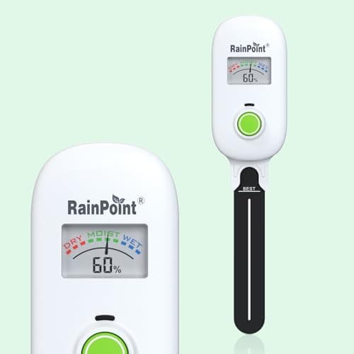 RainPoint Smart Soil Moisture Meter with Visual Gauge