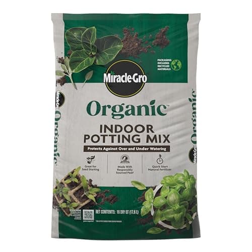Miracle-Gro Organic Indoor Potting Mix, 16 qt