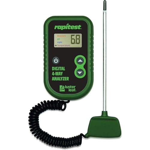 Luster Leaf Rapitest 4-Way Digital Soil Analyzer
