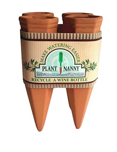Plant Nanny Terracotta Wine Bottle Stakes