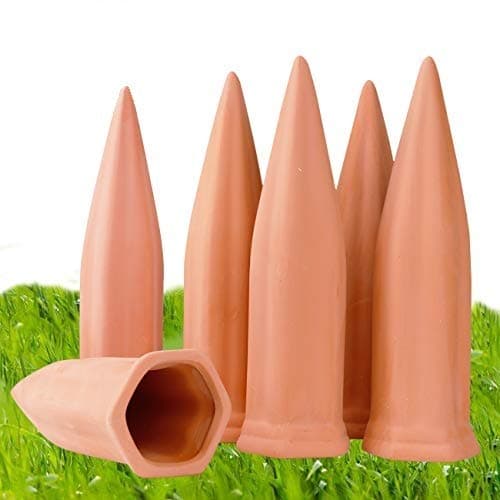 Various Terracotta Watering Spikes, Multipack