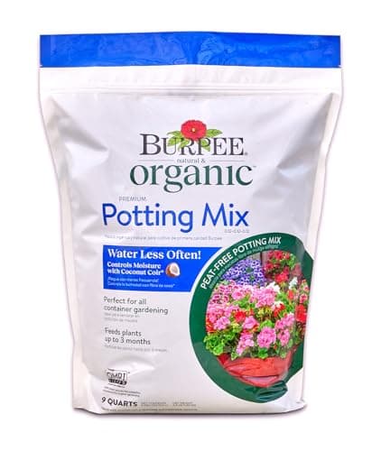 Burpee Premium Organic Potting Mix, 9 qt