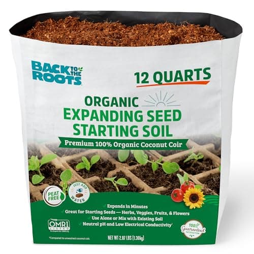 Back to the Roots Organic Seed Starting Block, 12 qt