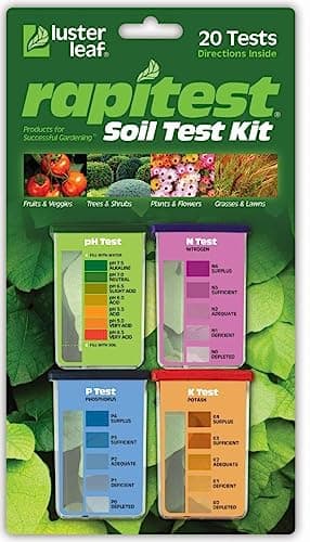 Luster Leaf Rapitest Soil Test Kit, 20 Tests